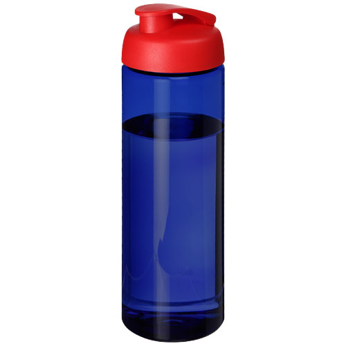 Bidon de sport publicitaire 850 ml Ocean Plastic H2O Active® Bleu et Rouge